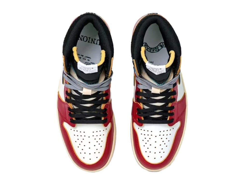 Air Jordan 1 Retro High OG SP Union LA Chicago Shadow Varsity Red Black